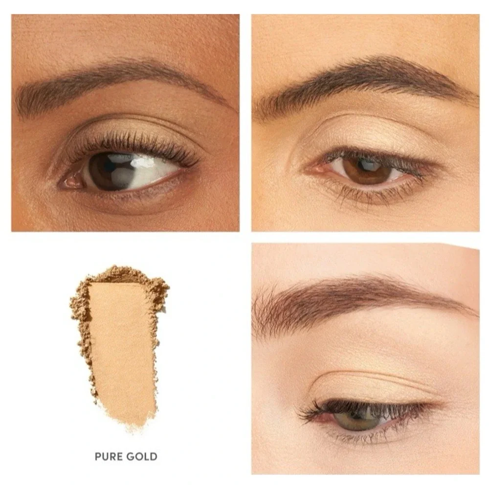 JANE IREDALE PurePressed Eye Shadow Pure Gold Full Size New in Box Fresh